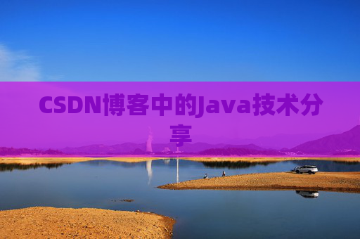 CSDN博客中的Java技术分享